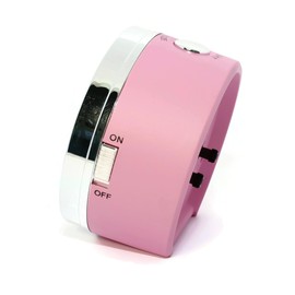 Atlanta Alarm Clock, Plastic, pink, 9.5 cm