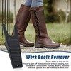 Boot Jack Boot Puller with Non-Staining Rubber Grip Shoe Pull
