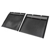 2 Pcs BBQ Mesh Grill Bags Reusable Glass Fibre Heat