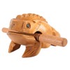 Leopacat Wooden Frog, Wood Frog Guitar File, Rasp Musical Instrume
