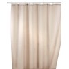 Wenko Anti Mould Shower Curtain - Plain, Antibacterial & Washable