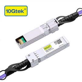 [Very Peri] 10G SFP+ DAC Cable 2 m (6.5 ft), Twinax SFP+ Cable for Cisco SFP-H10GB-CU2M, Meraki MA-CBL-TA-2M, Ubiquiti UniFi, D-Link, Supermicro, Netgear, Mikrotik, Open Switches