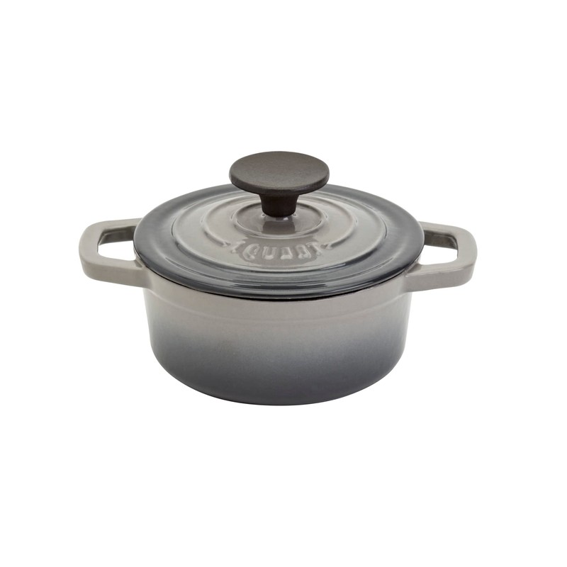 Smith & Clark 1-Quart Enameled Cast Iron Dutch Oven Pot