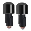 LT Easiyl 1 Pair Solid Motorcycle Handlebar Ends Motorcycle Handlebar