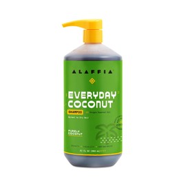Alaffia champú de coco para todos los días, 32 onzas, Blanco, 946.3 ml