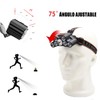 Lampara de Cabeza, Linterna Frontal Recargable y Impermeable, 7 LEDs