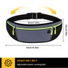 Running Belt with Reflective Strip Money Belt with Headphone Hole