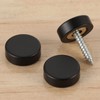 20 PCS Screw Covers Caps (Solid Brass Construction) Mirror Screws