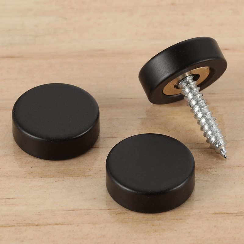 20 PCS Screw Covers Caps (Solid Brass Construction) Mirror Screws