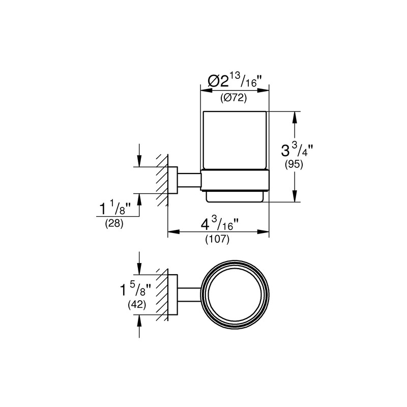 GROHE Start 41184000 Glass