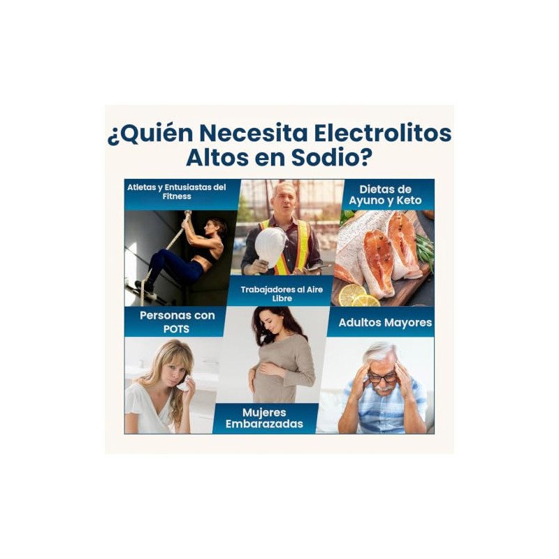 Venture Pal- Paquete de Polvo de Electrolitos Sin Azúcar Alto