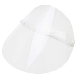 Panda Family Rubber Face Shield, Transparent, Movable, Splash Prevention, Nursing, Hospitality, Oil Splash Guard, Rubber Type, Set of 10