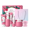 Set Skincare Rosa Mosqueta Piezas Rutina Facial Mujer Hidratante