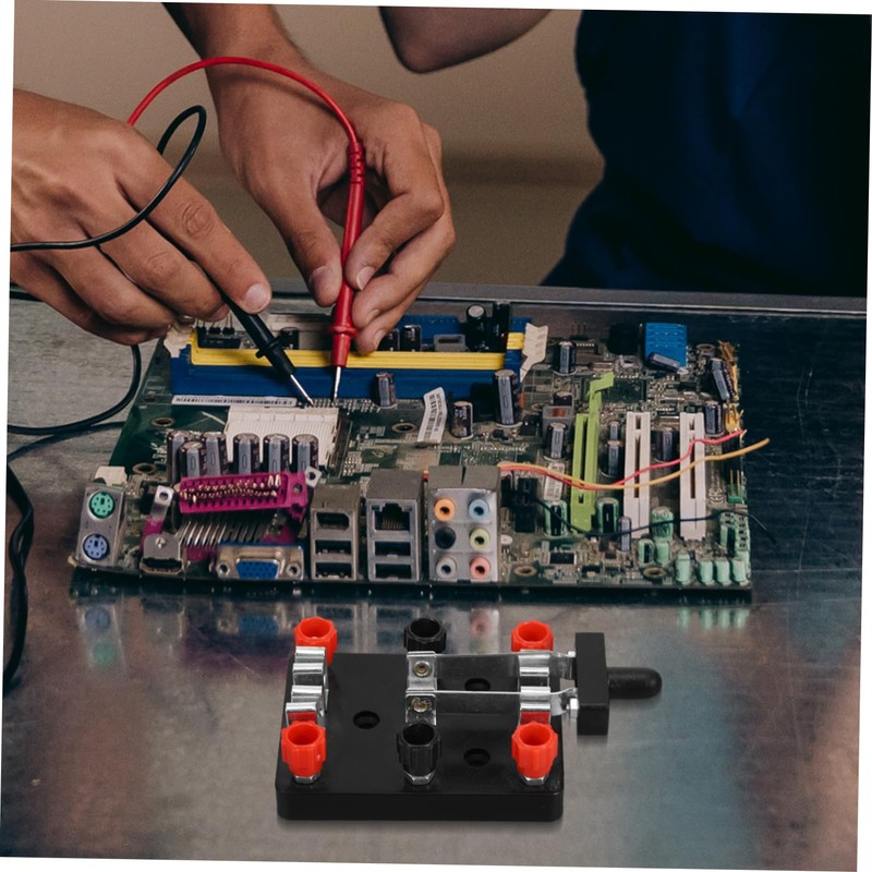 UKCOCO Double Toss Switch Electrical Experiment Equipment for Physics Education