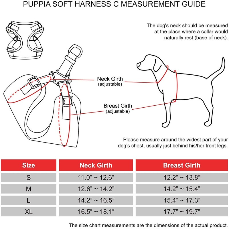 Puppia Soft Harness C