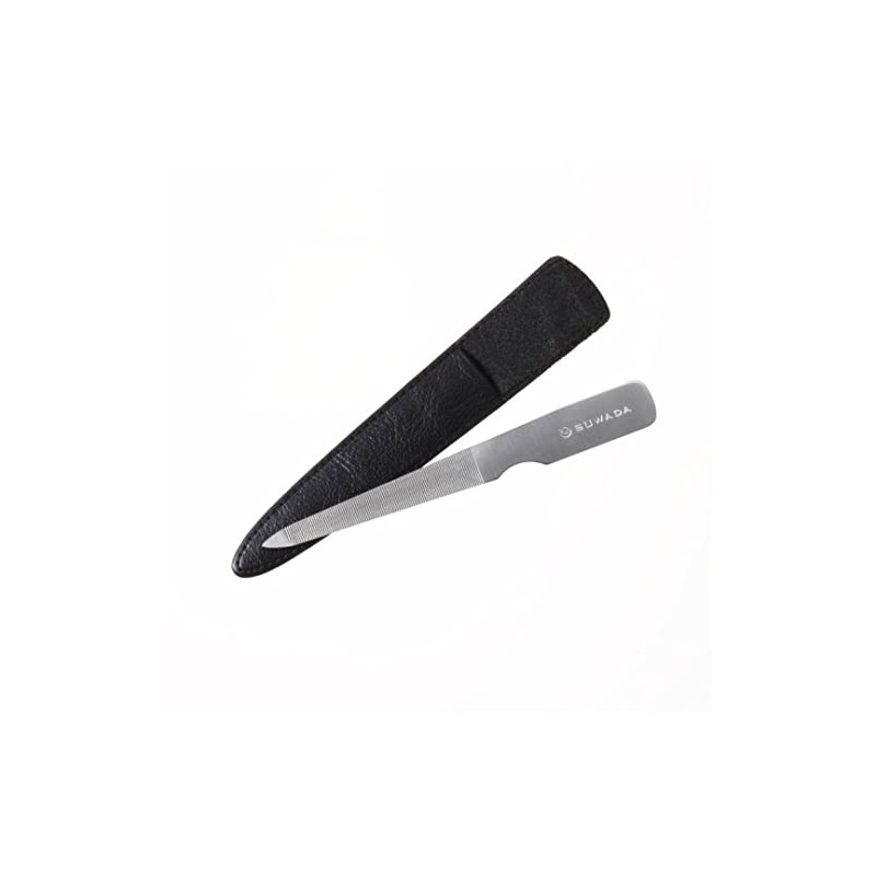 SUWADA Stainless Steel Nail File 4.3 inches (110 mm) with
