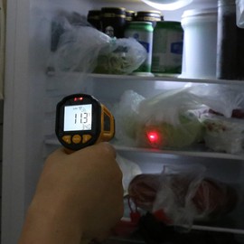 Contactless Thermometers,Real-Time Infrared Thermometers - Gauge with Rapid Response Real-Time Readings for Equipment Monitoring Maintenance Production