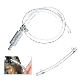Motorcycle Brake Bleeder, Motorcycle Brakes Bleeding Pipe, Bleeding Hose, Bleed Hose with Disposable Valve, Hydraulic Brake Clutch Hose Tool Kit, Universal Use Motorcycles