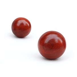 COLLBATH 2pcs Hand Massage Antistress Wood for Improved Circulation and Relaxation Acupressure Tool Portable Stress Relief