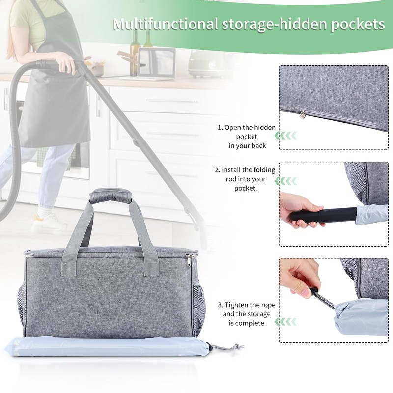 TEFGTER Steam Cleaner Storage Bag Compatible with Dupray Neat Steam