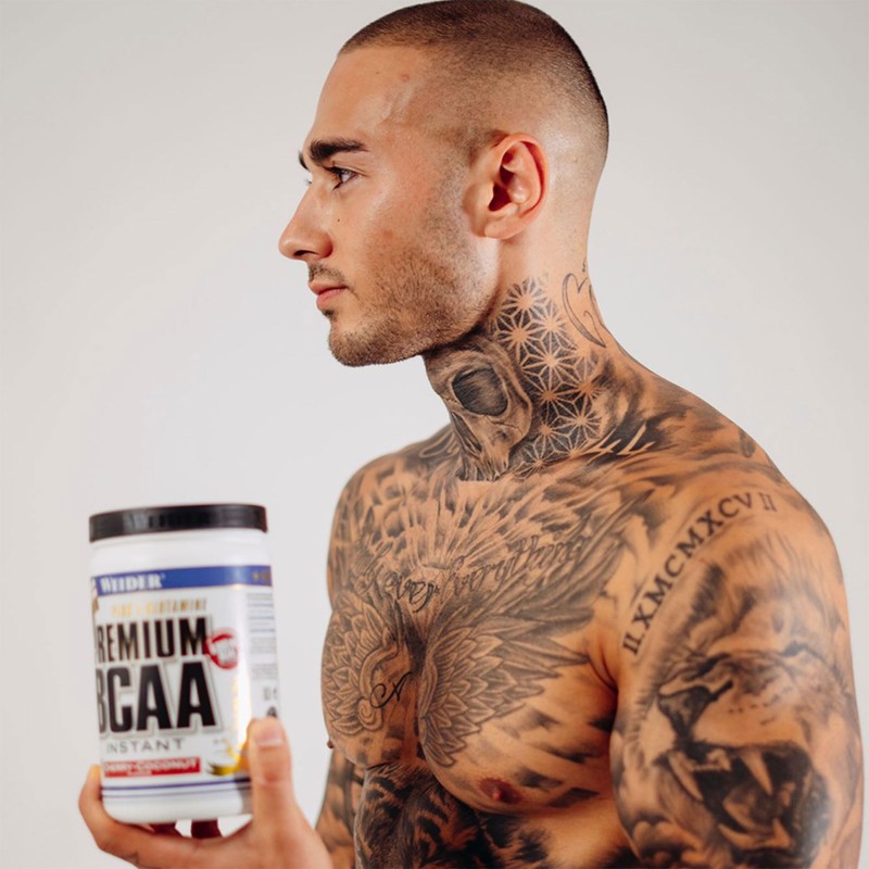 Weider Weider BCAA Powder, Pack of 10 Orange 1x 500