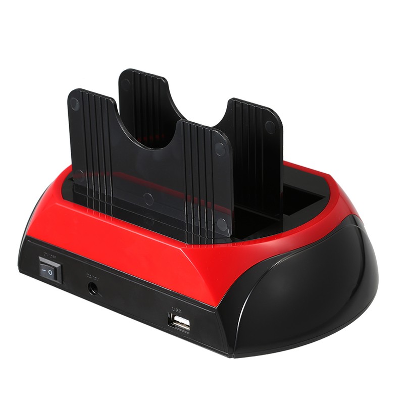 HDD Docking Station Dual Hard Disk Drive Docking Station Base