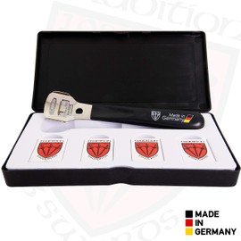 DREI SCHWERTER - Callus slicer with 40 replacement blades - pedicure made in Solingen Germany