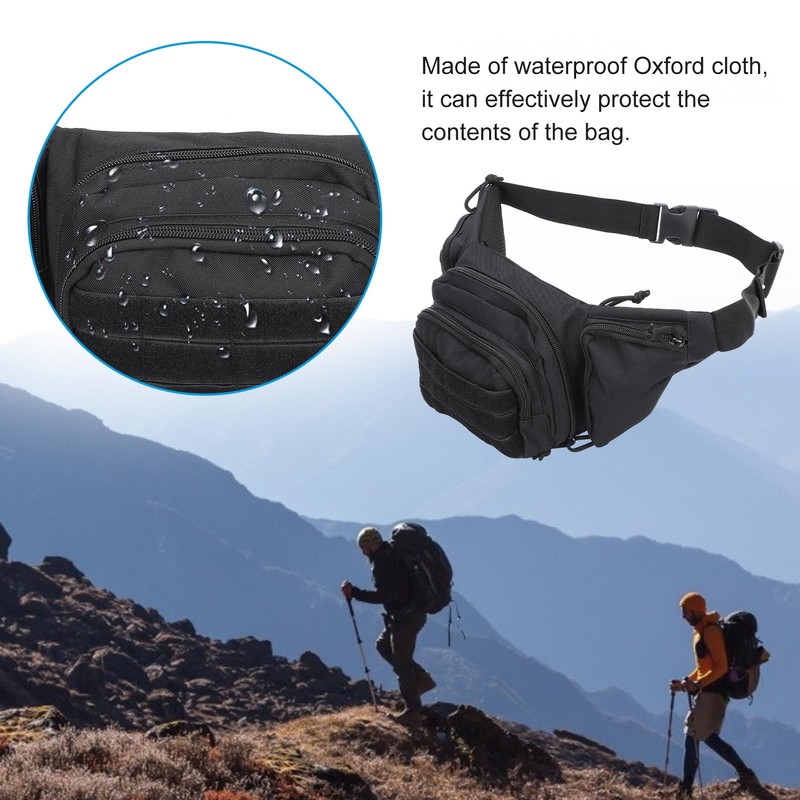 Military Waist Storage Bag 800D Oxford Cloth Material Outdoor Activities