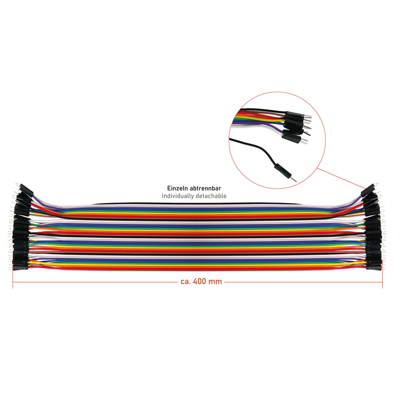 Kabelmeister - Jumper Wire/Wire Jumper Cable - Male to Male