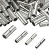 Teansic 20 Pcs Non-Insulated Butt Connectors AWG #6 Seamless Uninsulated