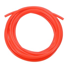 sourcing map Pneumatic Tubing Pipe Pu Hose 6mm OD x 4mm ID 5 Meters(16.4 FT) Air Compressor PU Polyurethane Line Hose Tube for Air Compressor Water Fluid Transfer, Red