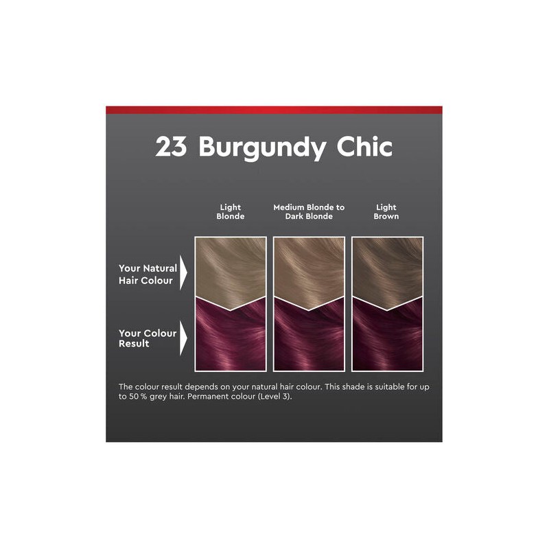 Schwarzkopf Brilliance Couture Collection 23 Burgundy Chic
