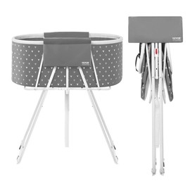 VEVOR Foldable Dog Bathtub Elevated Grey Shower Station for Small & Medium Dogs & Cats:_Light Blue