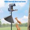 Squirrel Baffle for Bird Feeder Pole - Dynamic Steel Spring-Loaded