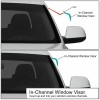 EOS Visors For 09-14 Ford F-150 Regular Cab IN-CHANNEL Side