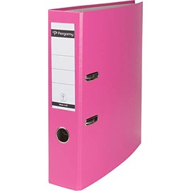 Pergamy 900830 Folder with Plastic Cover A4 7.5 cm Pink