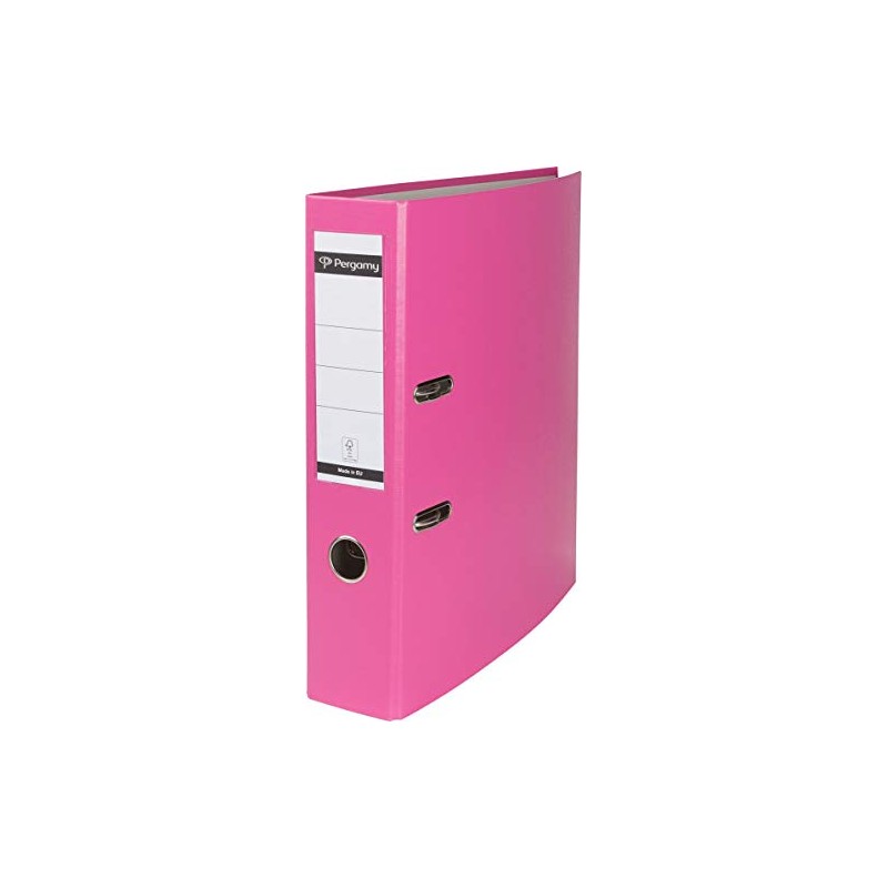 Pergamy 900830 Folder with Plastic Cover A4 7.5 cm Pink