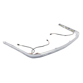 XMT-MOTO Rear Trunk Trims LED Lights Fit For Honda Goldwing 1800 GL1800 2001-2011