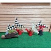 Miniature Dollhouse Furniture Mackenzi bunnies 1 inch scale