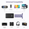 OQIMAX Bluetooth 5.0 Transmitter Receiver, 2-in-1 3.5mm Wireless Bluetooth Aux