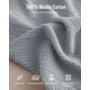 Blissful Diary Muslin Baby Changing Pad with Waterproof Lining Foam,