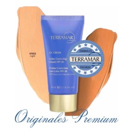 Cc Cream Fps20 Terramar, Crema Correctora Light, 50 Mls.