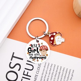 UIWIHHP Mushroom Gifts for Women Girls Cute Mushroom Keychain Gift for Teen Girls Sister Friend Mushrooms Decor Unique Birthday Charistmas Gifts for Her Mushrooms Stuff Decorations