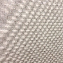 Kt KILOtela - Canvas Fabric Half Panama, Plain Heather, Cotton, Decoration, Upholstery Chairs, Cushions, Curtains, Bedspreads, Bags, Tablecloths, Crafts, 50 cm Length x 280 cm Width, Beige – 0.5 Metre