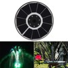 Solar Fountain Light with 8 Nozzles 3.5W 900mAh Colorful Powerful