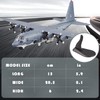 HANGOU 1/200 AC-130u Fighter Attack Plane Metal Fighter Military Model