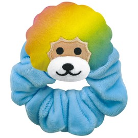 I Planning K5233A Legend Character Face Mascot Scrunchie Afro Dog [Mascot Part] Approx. W 3.3 x H 3.3 x D 1.8 inches (85 x 85 x 45 mm)