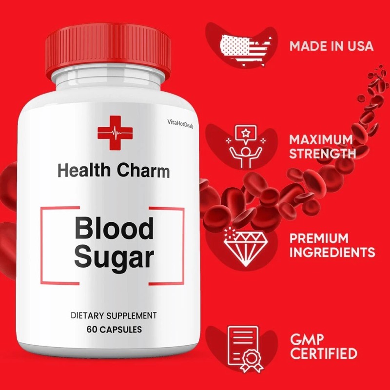 Health Charm Blood Support Pills, Max Strength Supplement, HealthCharm (3