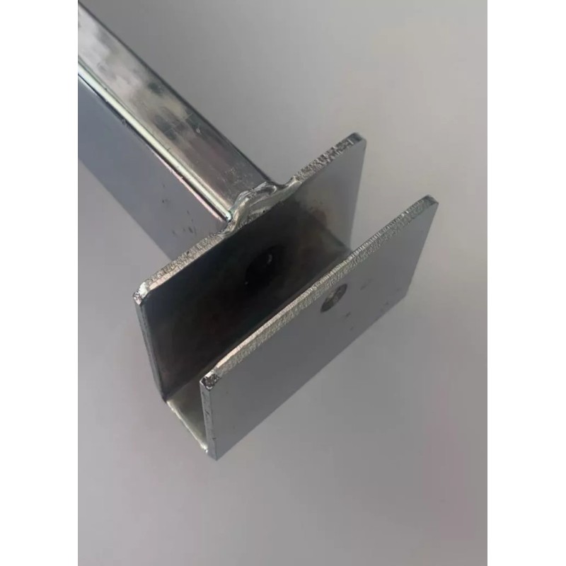Exhivit Colgador De Cremallera Tipo U De 35cms P/ Barra