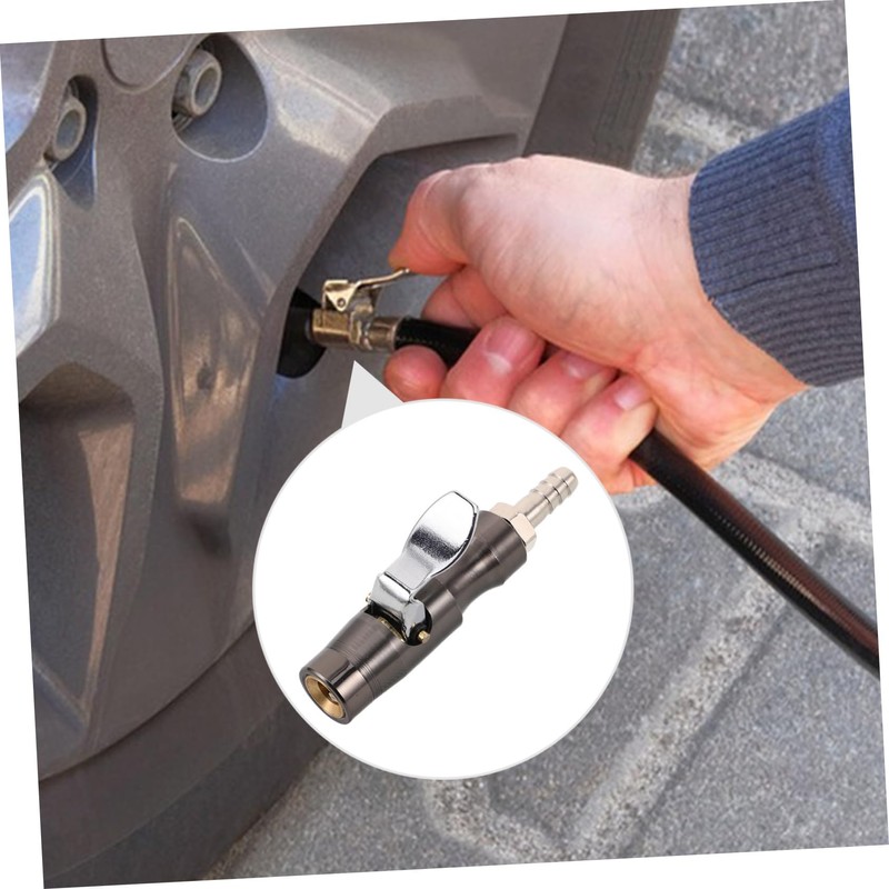 Ciieeo Efficient Tire Air Chuck Nozzle Locking Air Nozzle for